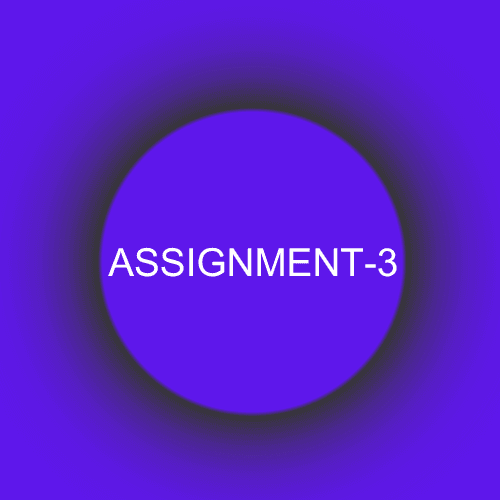 Assignment 3